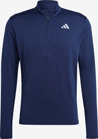 T-Shirt fonctionnel 'Own The Run ' ADIDAS PERFORMANCE en bleu : devant