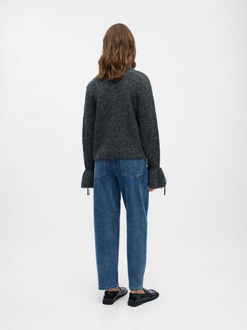 OBJECT Strickjacke 'OBJSALIKA' in Grau