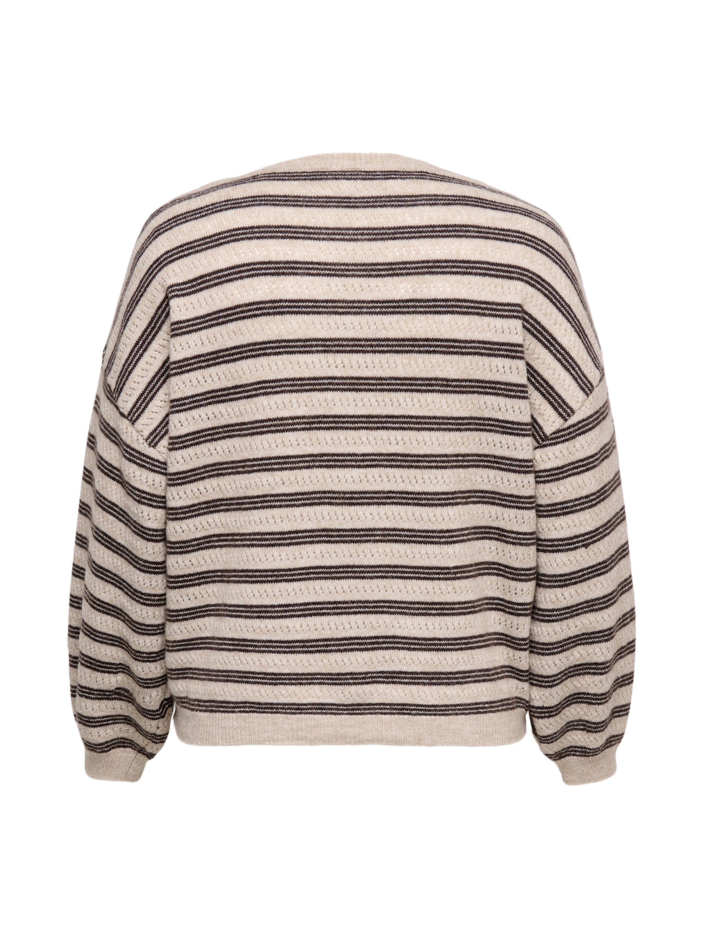 ONLY Carmakoma Sweater 'CARMONIQUE' in Beige