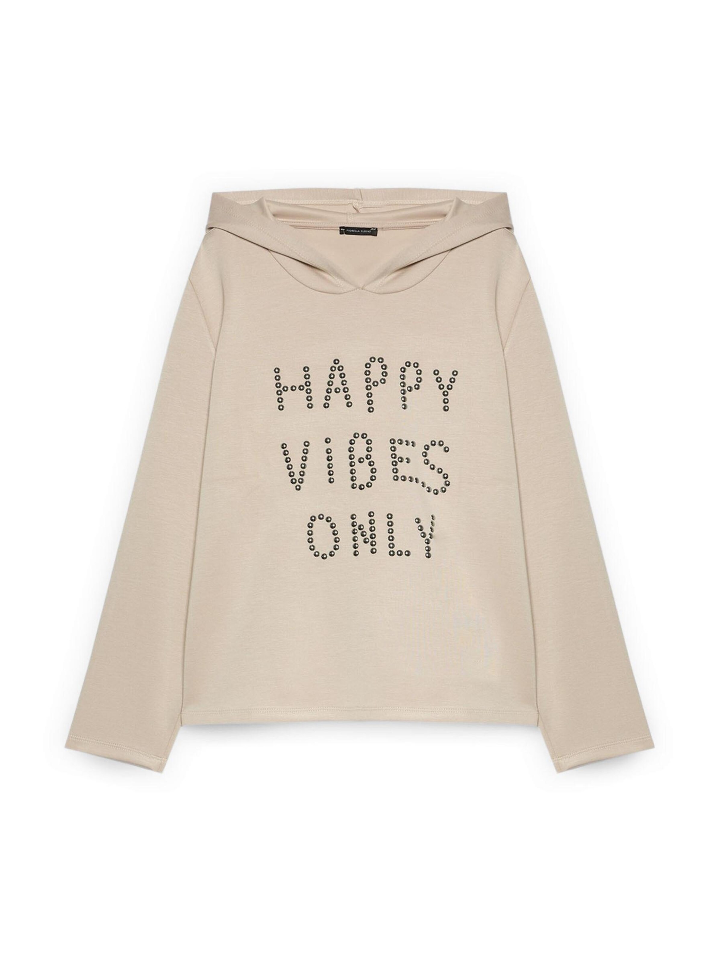 Pullover di Fiorella Rubino in beige: frontale