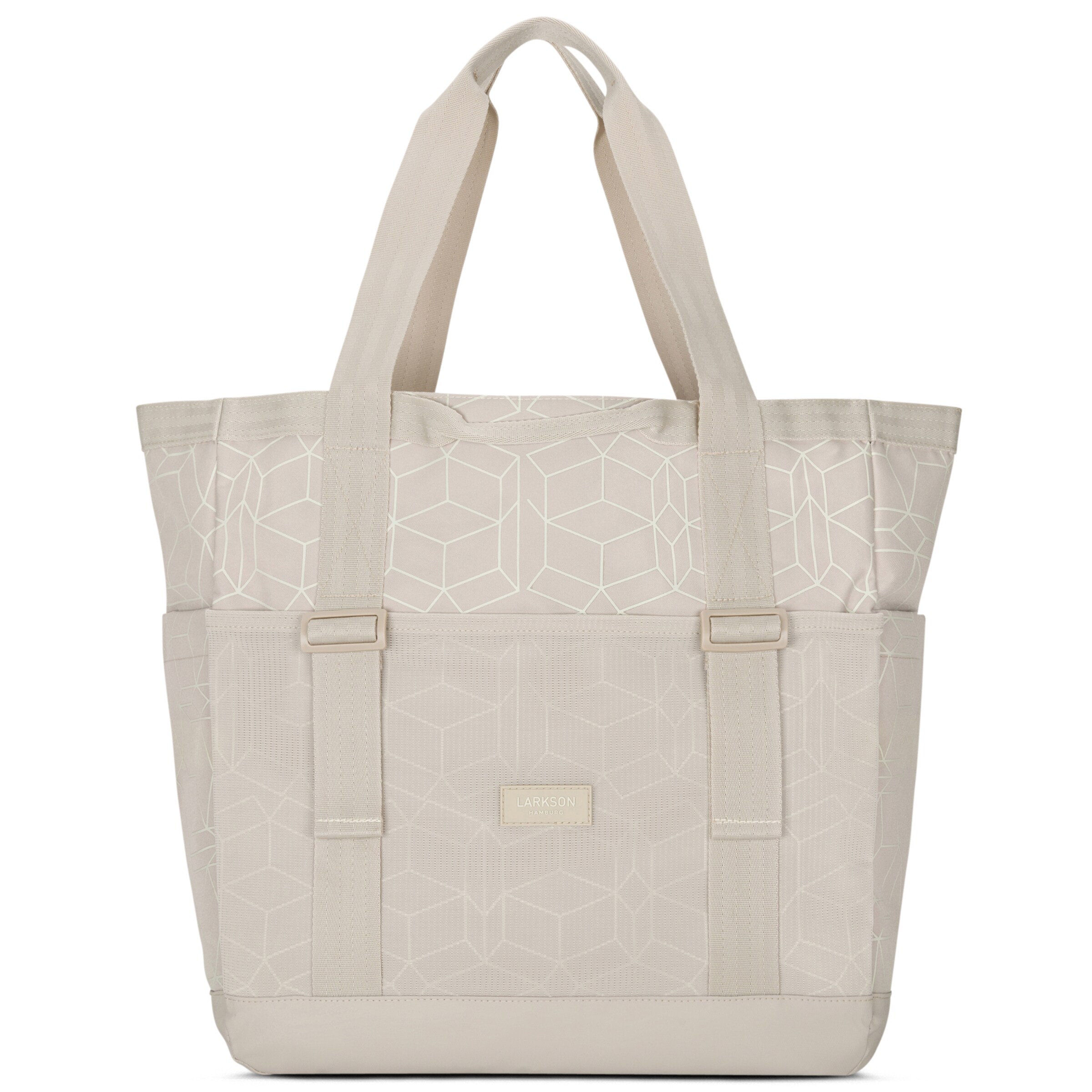 LARKSON Shopper i beige: forside