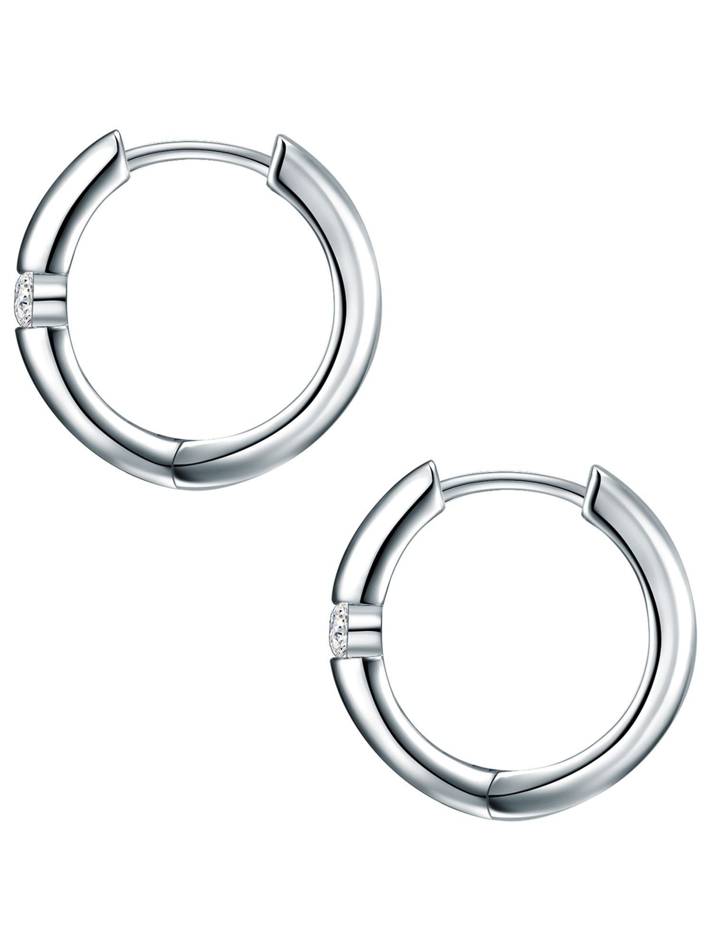 Boucles d'oreilles Trilani en argent