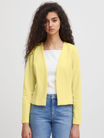ICHI - Blazer 'Kate' en amarillo: frente