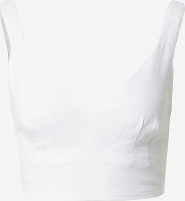 Abercrombie & Fitch Top in White: front