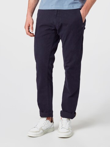 Regular Pantalon chino CAMEL ACTIVE en bleu : devant