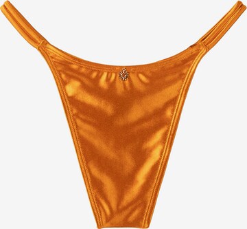 Bershka Bikini nadrágok - narancs: elől