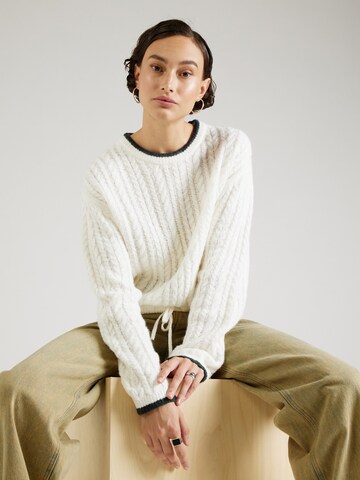 Pepe Jeans Sweater 'Elnora' in White: front