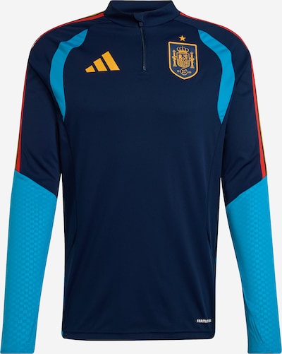 Triko 'RFEF' iš ADIDAS PERFORMANCE, spalva – indigo spalva / dangaus žydra / aukso geltonumo spalva / raudona, Prekių apžvalga