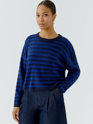 OUI Pullover in Blau: Vorderseite