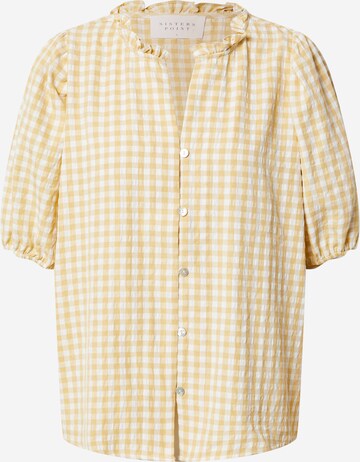 SISTERS POINT Blouse 'ERA' in Yellow: front