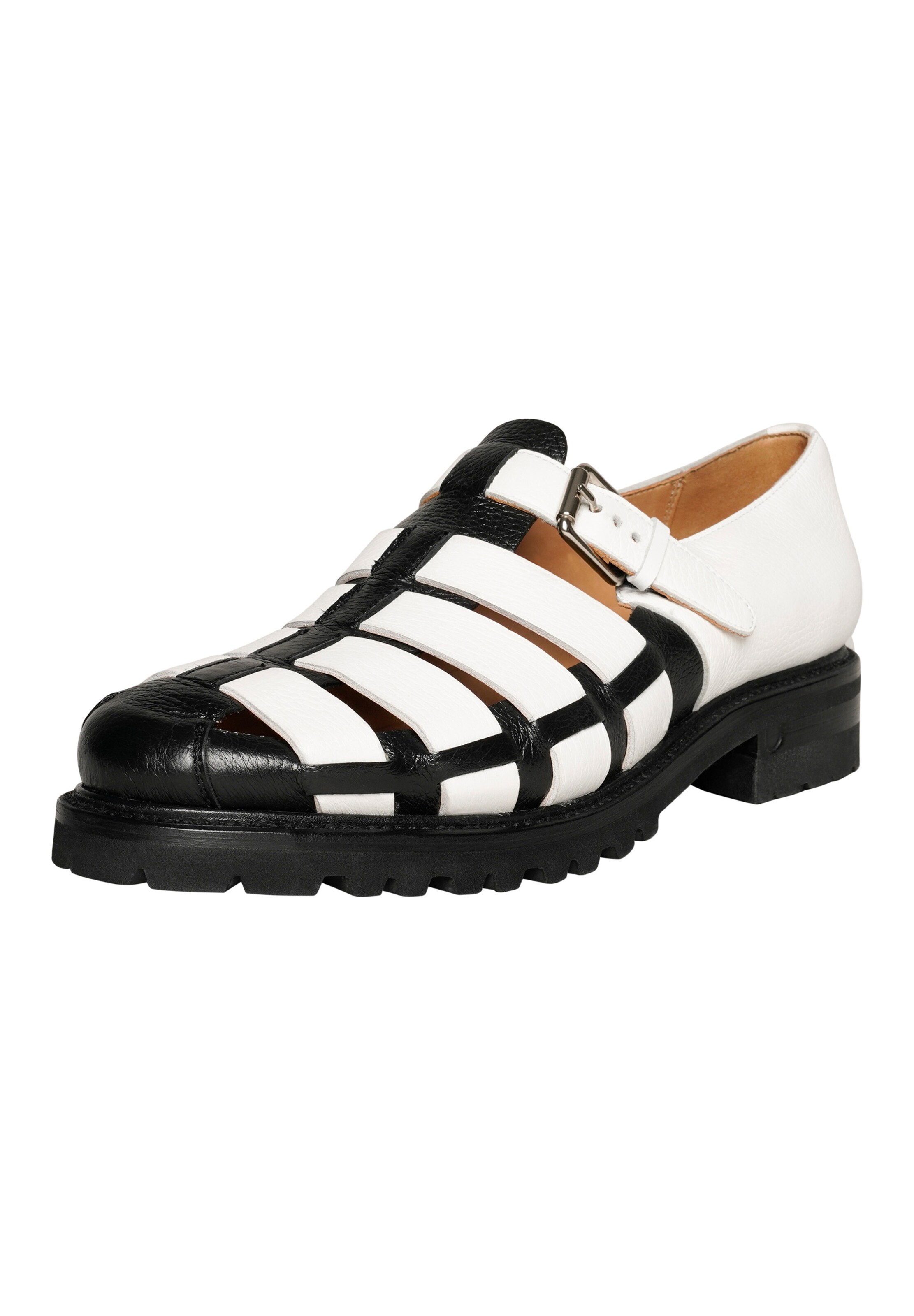 Henry Stevens Sandale 'Barkley FSI' in Weiß: Vorderseite