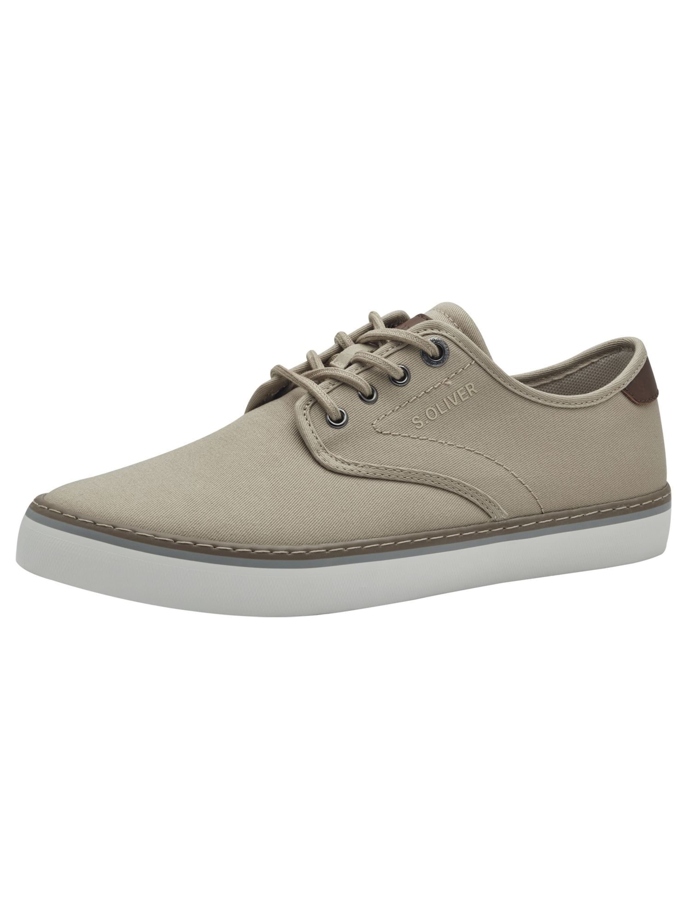 s.Oliver Platform trainers in Beige: front