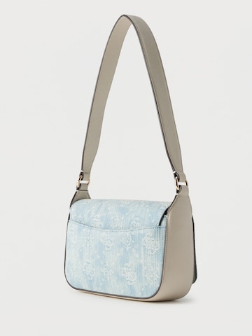GUESS Schultertasche 'Ruby' in Blau