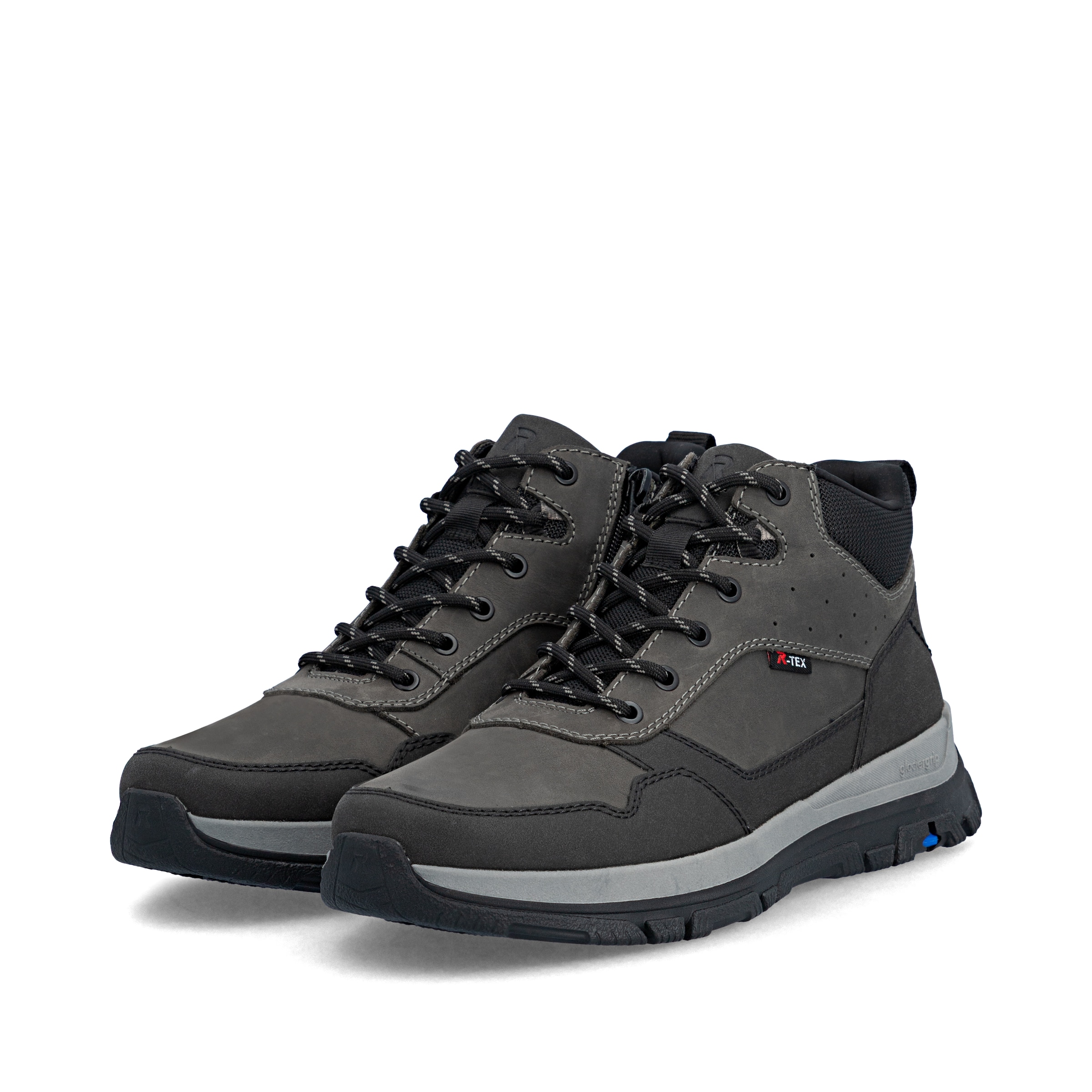 Rieker Schnürboots in Grau
