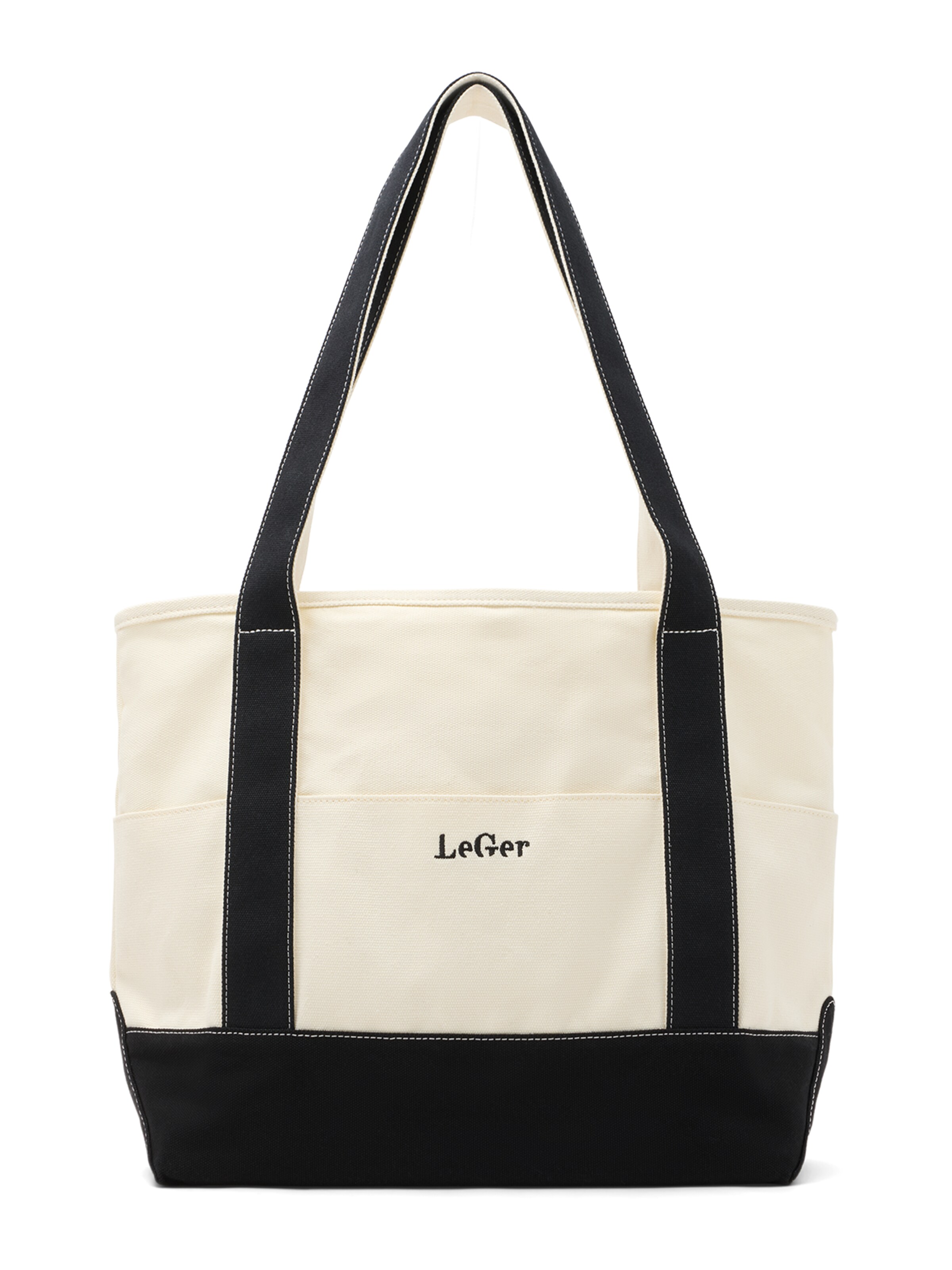 LeGer by Lena Gercke Poodlemiskott 'Nia' must / valge, Tootevaade