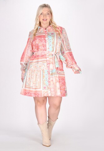 IZIA Blousejurk in Roze