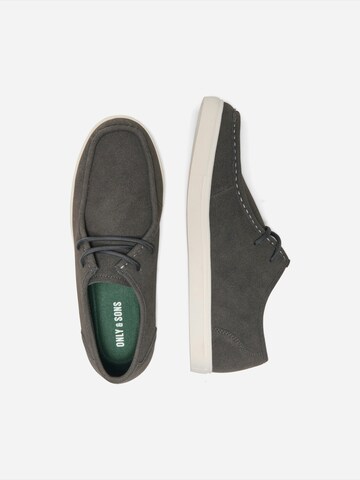 Only & Sons Μοκασίνι 'ONSROBERT' σε γκρι