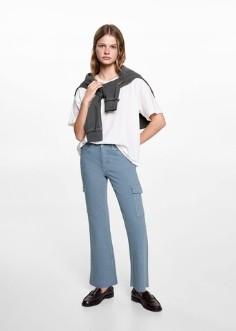 MANGO TEEN Boot cut Jeans in Blue: front