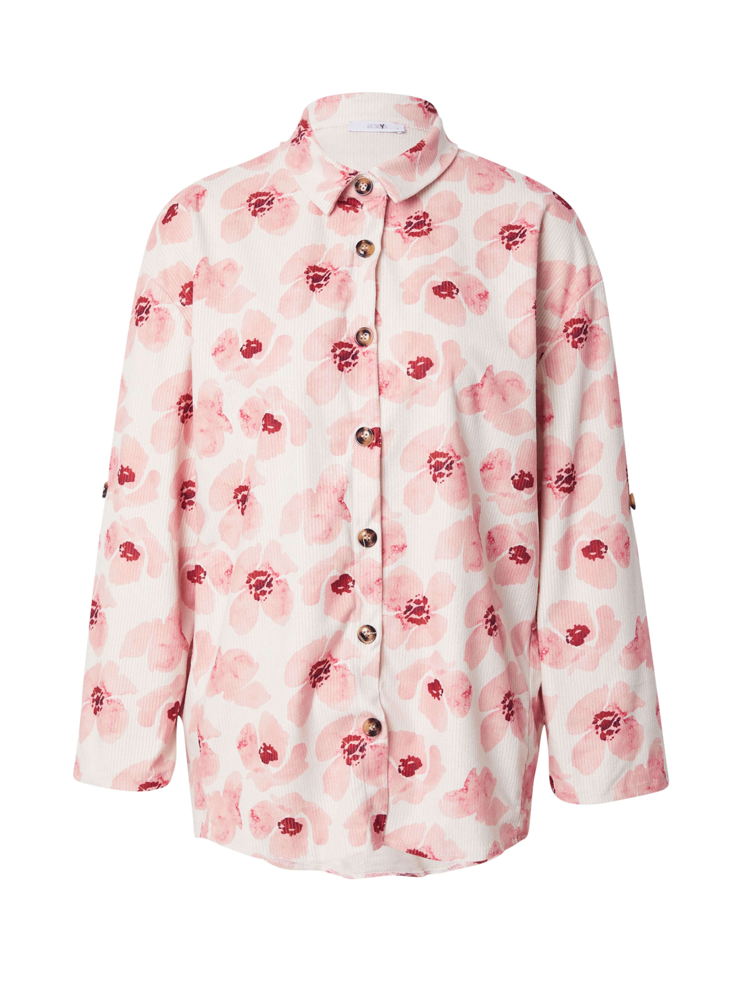 Hailys Μπλούζα 'Ch44ristina' σε ροζ: μπροστά