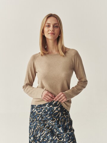 Pullover 'BROOKE' di TATUUM in beige: frontale