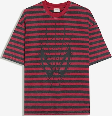 Bershka T-Shirt 'SPIDERMAN' in Rot: Vorderseite