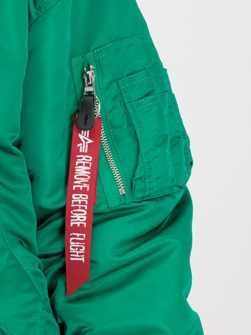 Veste mi-saison 'Ma-1' ALPHA INDUSTRIES en vert