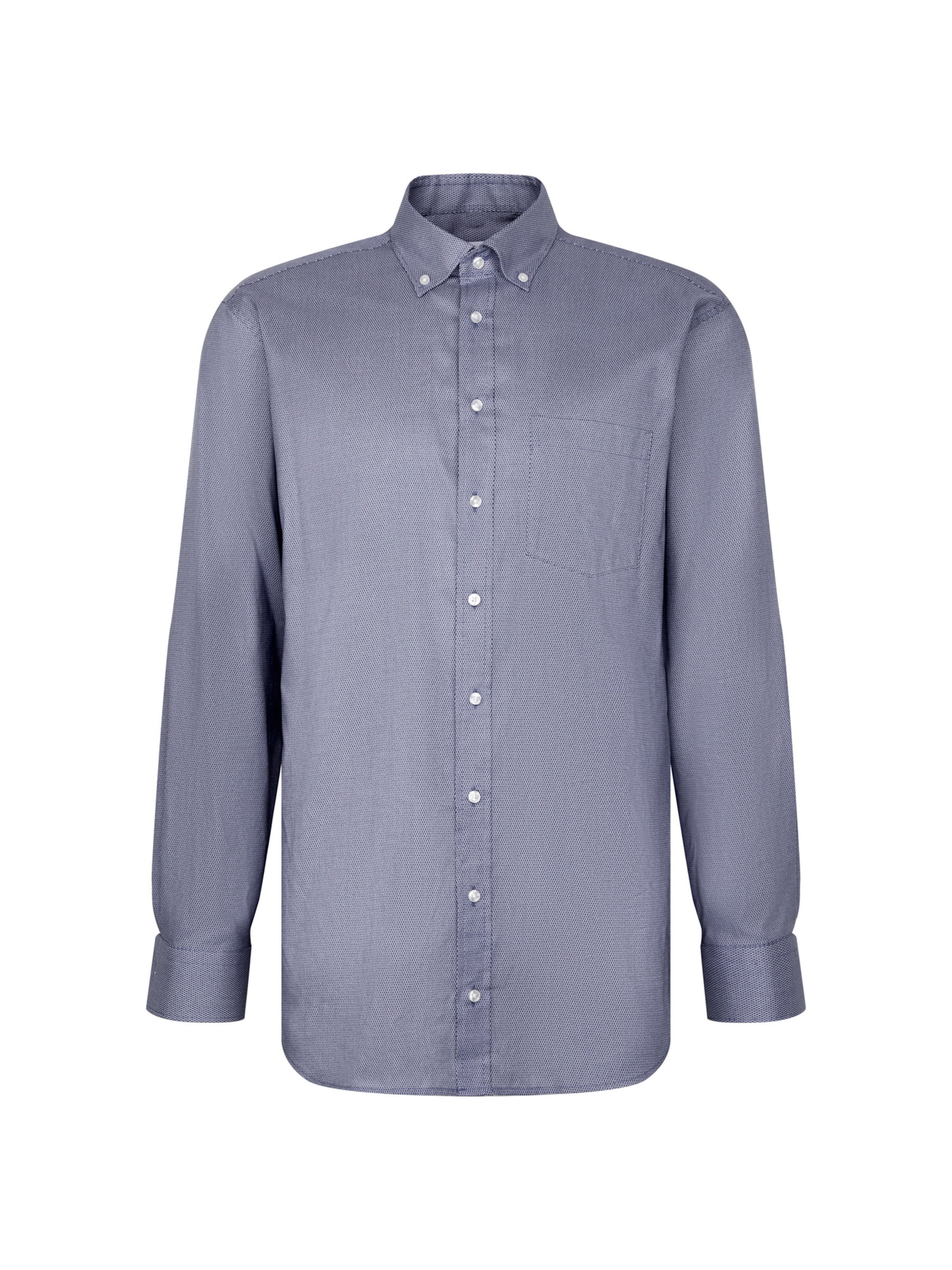 SEIDENSTICKER Comfort Fit Businesshemd 'SMART PERFORMANCE' in Blau: Vorderseite