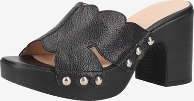 Wonders Pantoletten in schwarz, Produktansicht