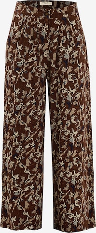 Anou Anou Wide Leg Housut värissä ruskea: etupuoli