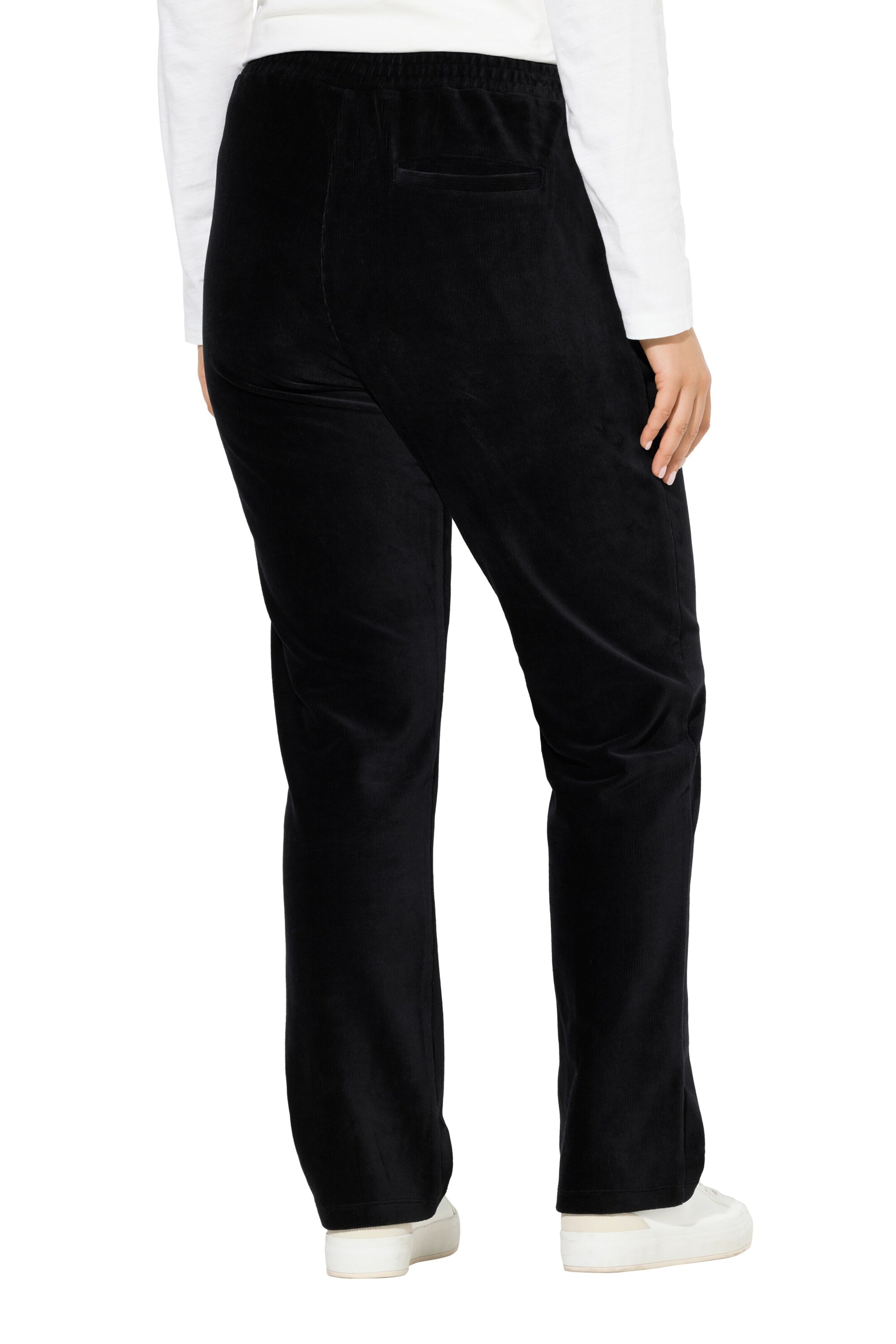 Ulla Popken Regular Trousers in Black