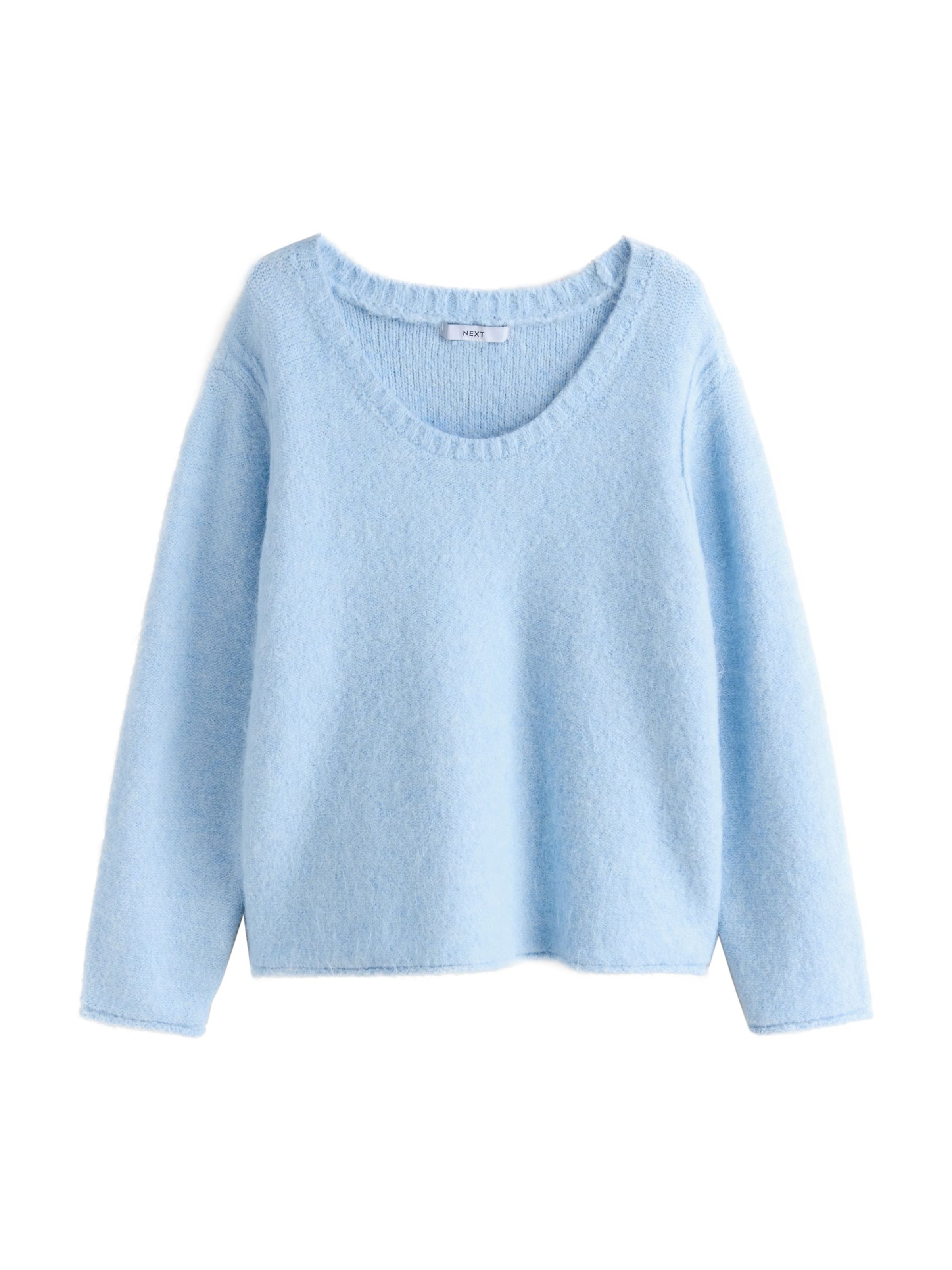 Next Džemperis, krāsa - debeszils, Preces skats