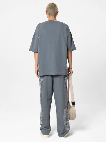 Loosefit Pantaloni 'Tropaeolum' di VAMOS CLO in grigio