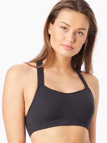 PUMA Bustier BH in Zwart: voorkant