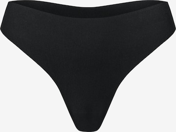 Erlich Textil - Tanga ' LIGHT TOUCH ' em preto: frente