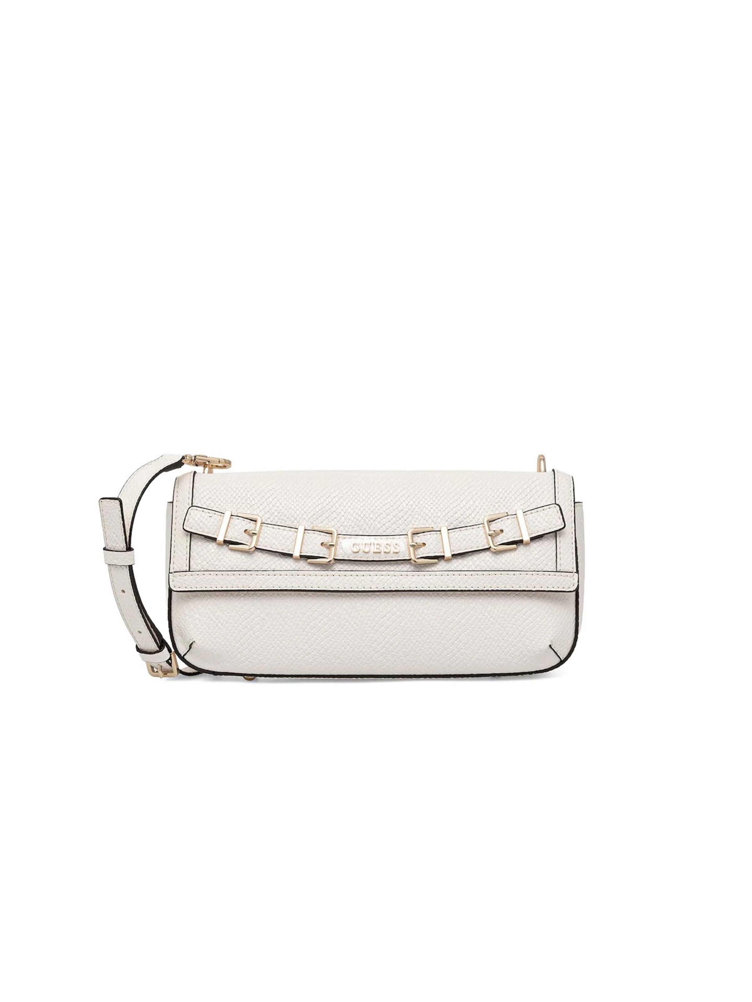 Sac bandoulière GUESS en blanc : devant