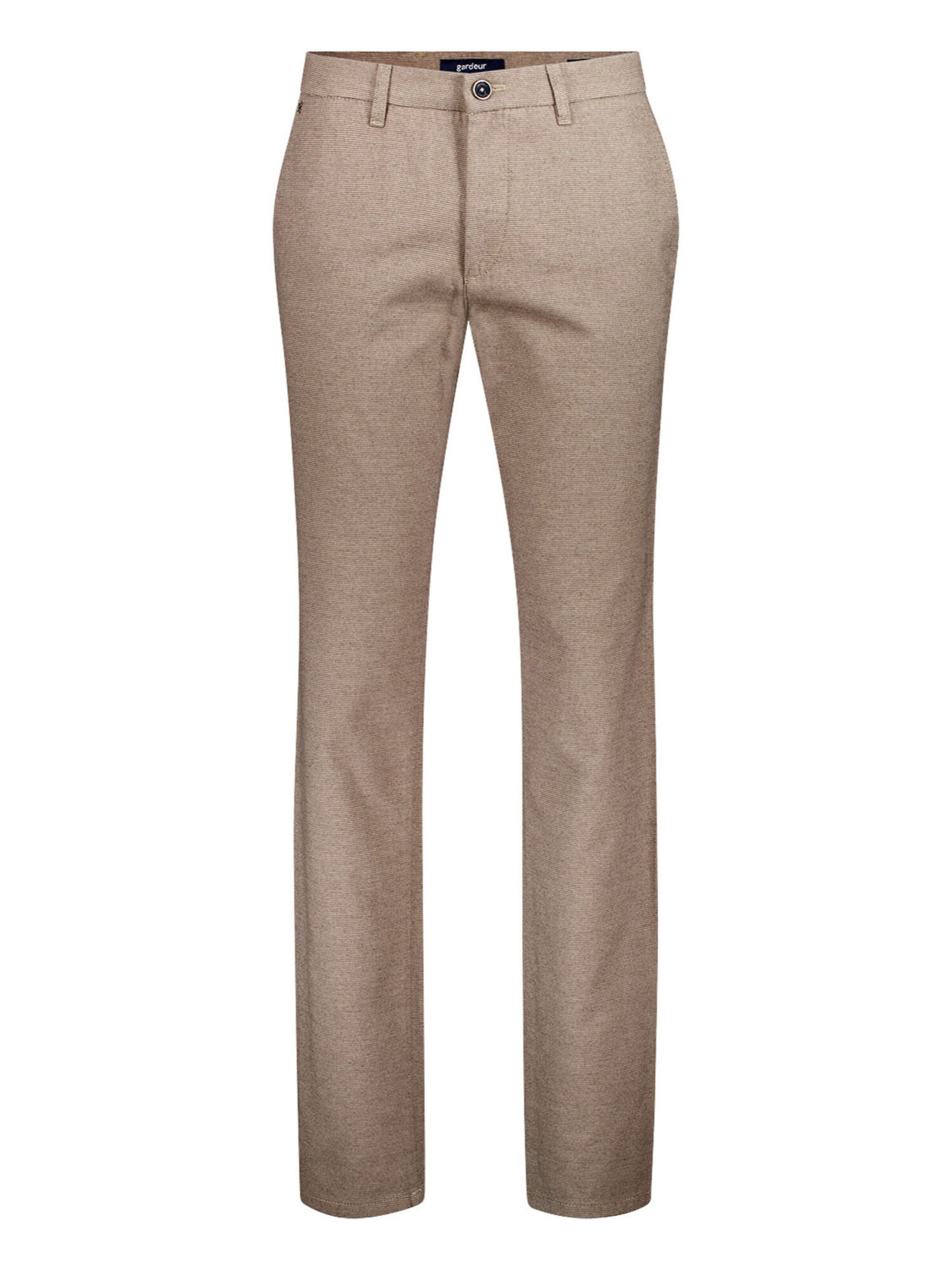 Gardeur Chino trousers 'Bono' in Beige: front