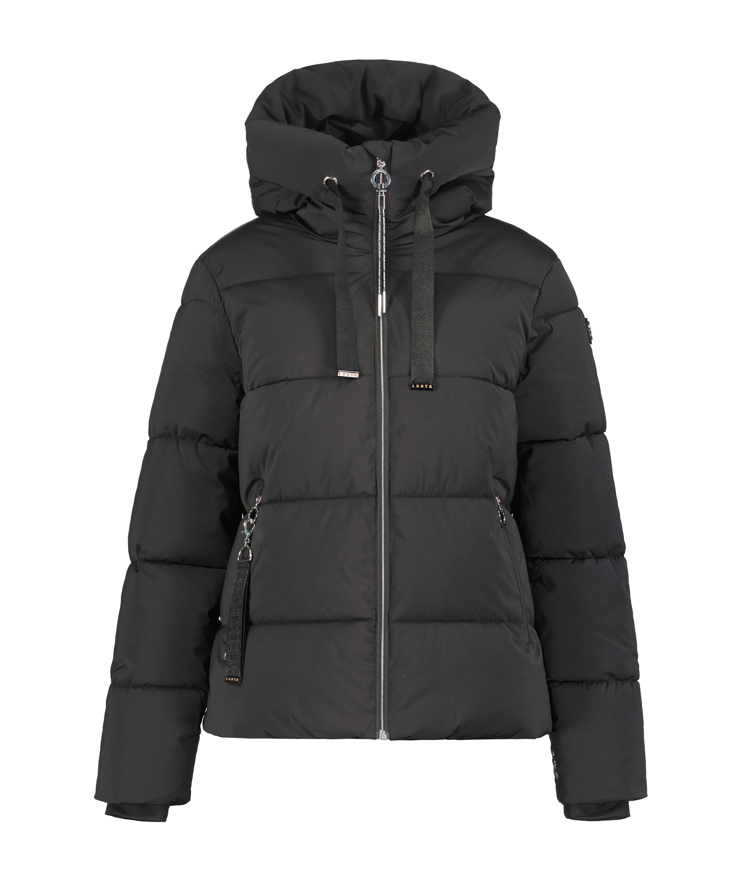 Veste outdoor 'Friitala' LUHTA en noir : devant