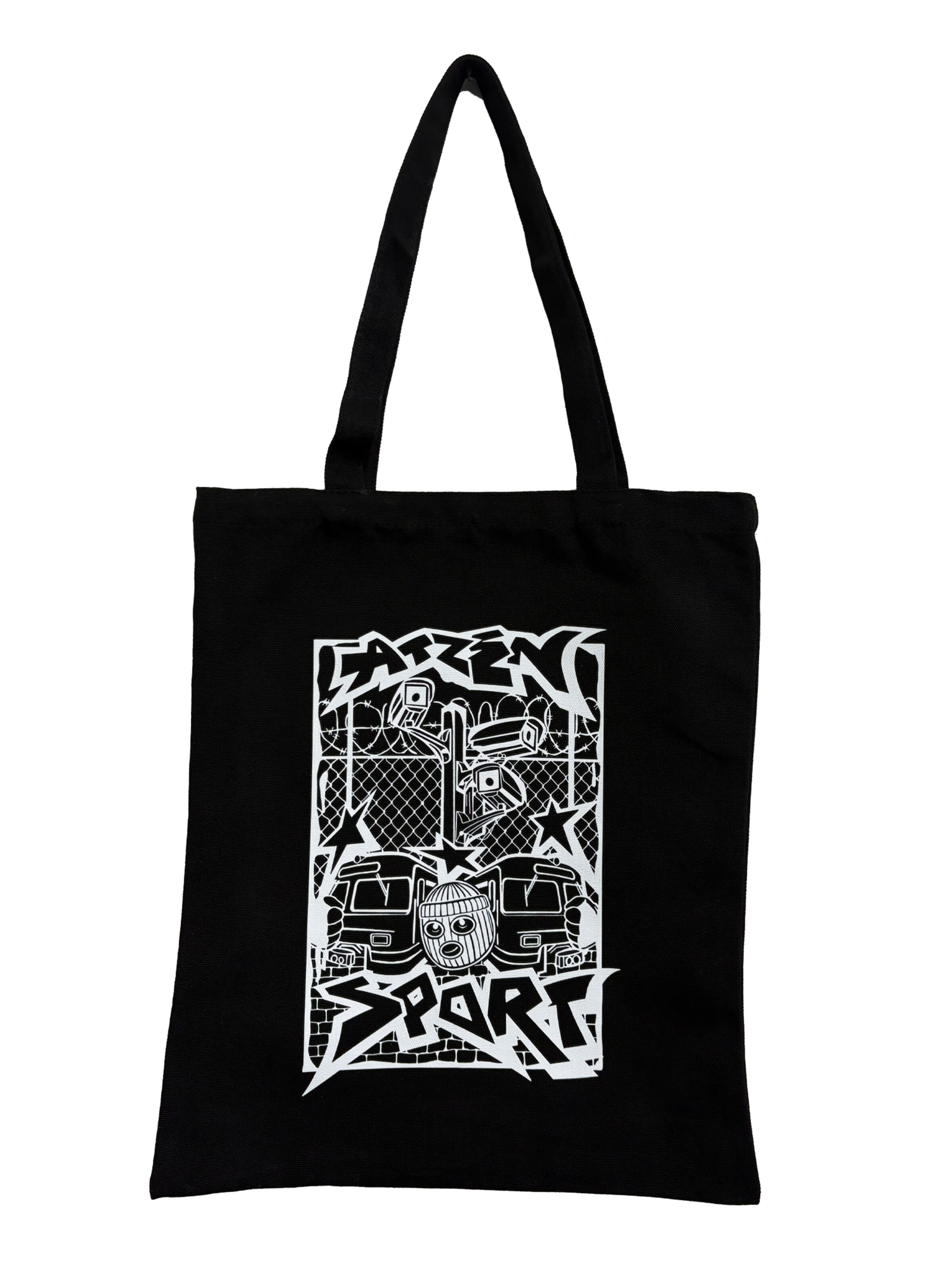 ATZENSPORT Shopper 'ATZENSPORTSTUDIO Jefer' in Black: front