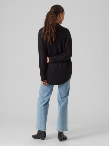 VERO MODA Pulóver 'Plaza' - fekete