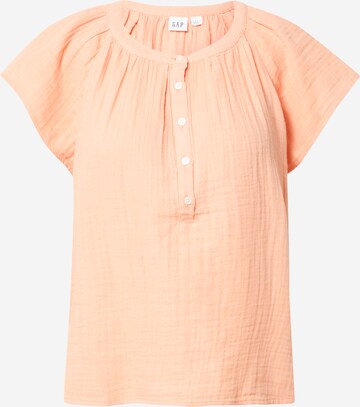 Camicia da donna di GAP in arancione: frontale