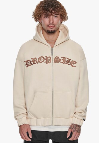 Dropsize Sweat jacket in Beige