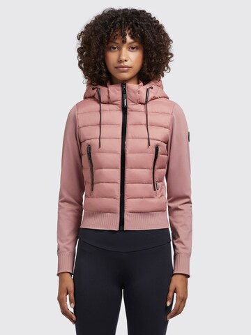 khujo Between-season jacket 'Dalis2' in Pink: front