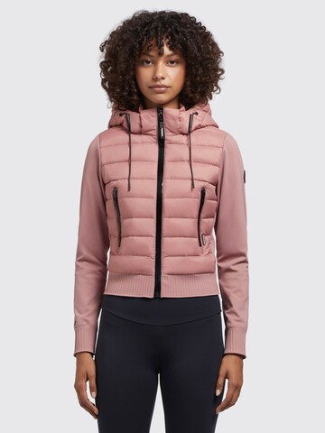 khujo Jacke 'Dalis2' in Pink: predná strana