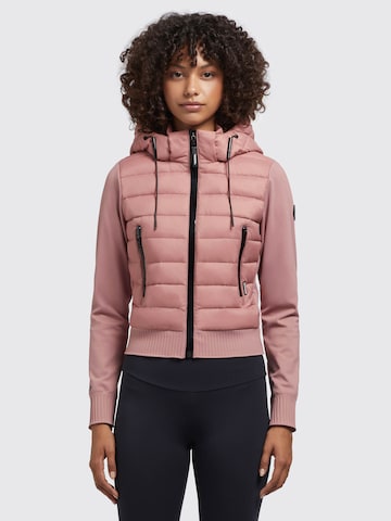 khujo Between-Season Jacket 'Dalis2' in Pink: front