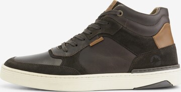 Travelin High-Top Sneakers in Brown