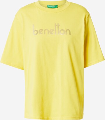 UNITED COLORS OF BENETTON Shirt in Yellow: front