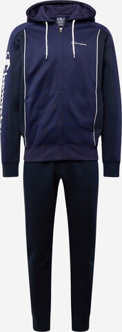 Champion Authentic Athletic Apparel Trainingsanzug in Blau: predná strana