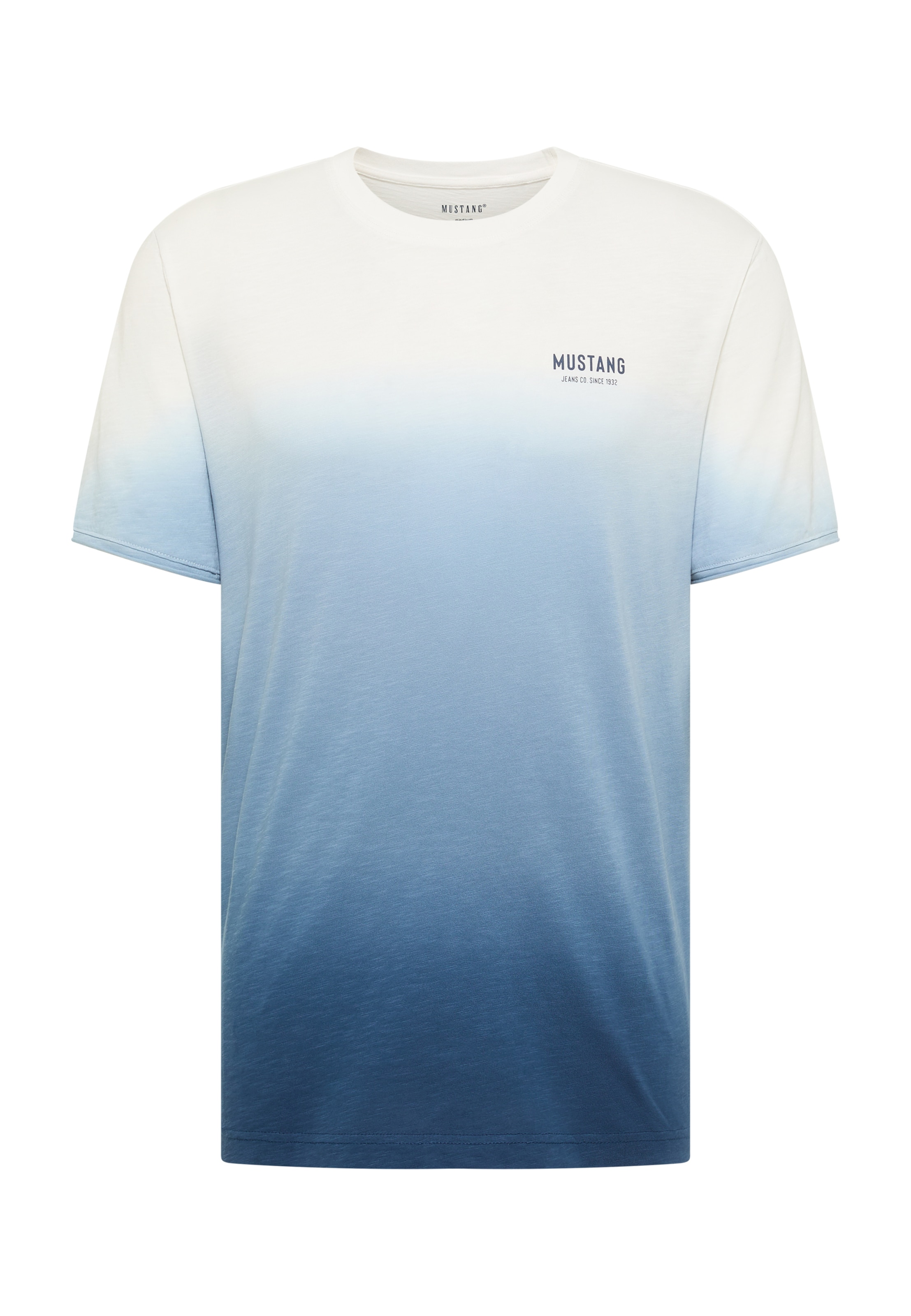 MUSTANG T-Shirt 'Austin' in Blau: Vorderseite