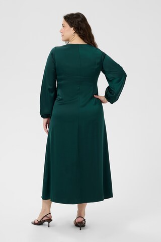 KAFFE CURVE Dress 'KCjamie' in Green
