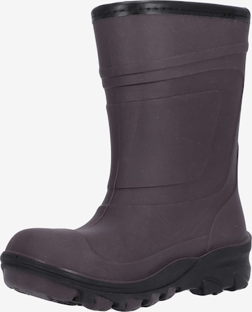ZigZag Rubber Boots 'Fian' in Purple: front